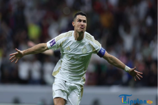 Cristiano Ronaldo Cetak Gol ke-913, Al Nassr Kalahkan Wakil Qatar di Liga Champions Asia