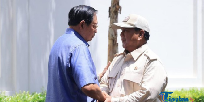 Dasco Ungkap Isi Pertemuan Prabowo dengan SBY pada Malam Hari di Cikeas