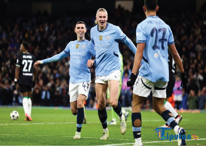 Hasil Lengkap Liga Champions: Pesta Gol di Banyak Laga, Man City Masih Terkendala Kutukan Guardiola