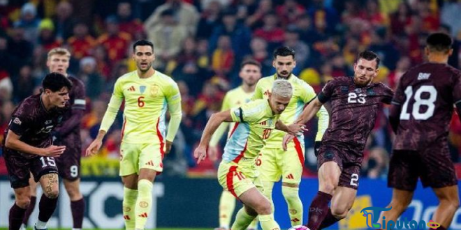  Hasil UEFA Nations League: Dani Olmo Tiru Gaya Lionel Messi, Spanyol Lumat Denmark