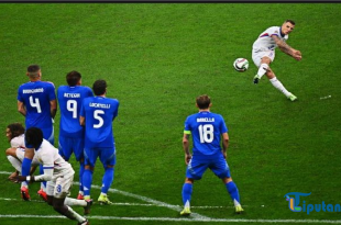 Hasil UEFA Nations League: Prancis Bungkam Italia di San Siro, Dihiasi Gol Bergaya Lionel Messi