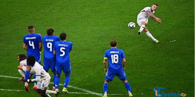 Hasil UEFA Nations League: Prancis Bungkam Italia di San Siro, Dihiasi Gol Bergaya Lionel Messi