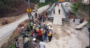 Jalan Lintas Sumatera di Kampar Masih Dalam Perbaikan, Pengendara Diminta Lewat Jalur Alternatif