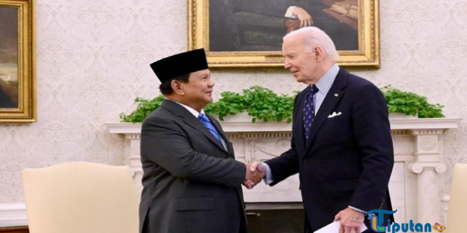 Prabowo Temui Biden di Gedung Putih: Bahas Kerja Sama Strategis Indonesia-AS