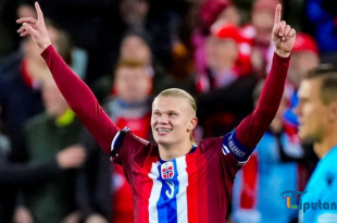 UEFA Nations League: Hat-trick Haaland Antar Norwegia Promosi ke Liga A