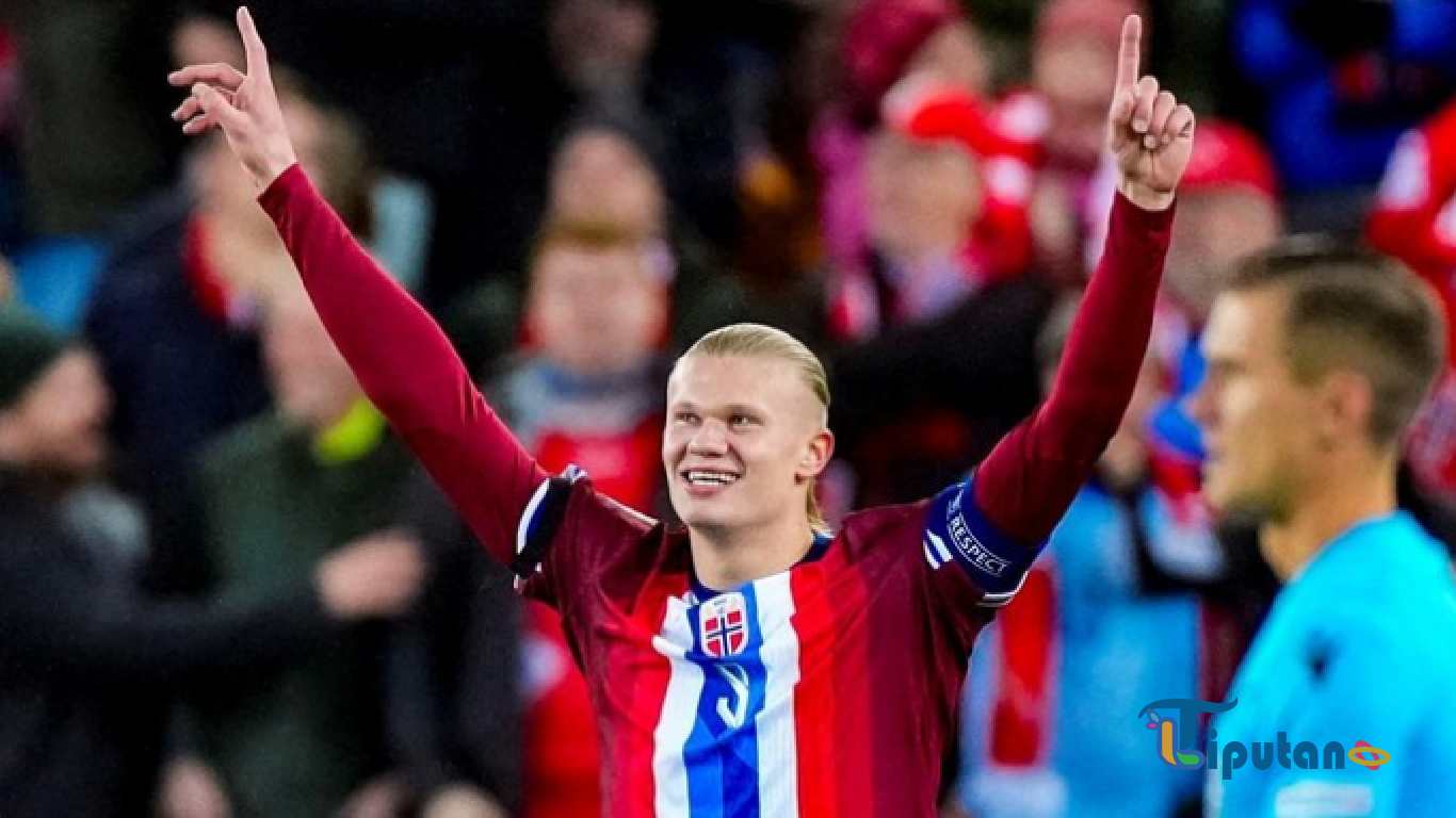 UEFA Nations League: Hat-trick Haaland Antar Norwegia Promosi ke Liga A