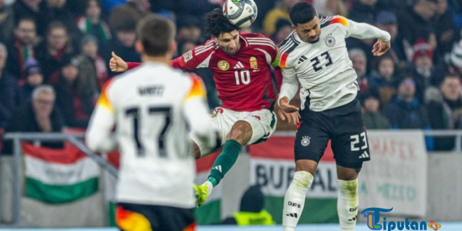 UEFA Nations League: Hungaria Tahan Imbang Jerman dengan Skor 1-1