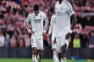 Athletic Bilbao vs Real Madrid: Los Blancos Tersungkur, Kalah 1-2