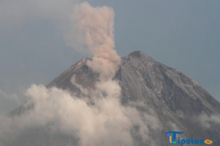 Gunung Semeru Erupsi Empat Kali, Kolom Abu Mencapai 1.100 Meter