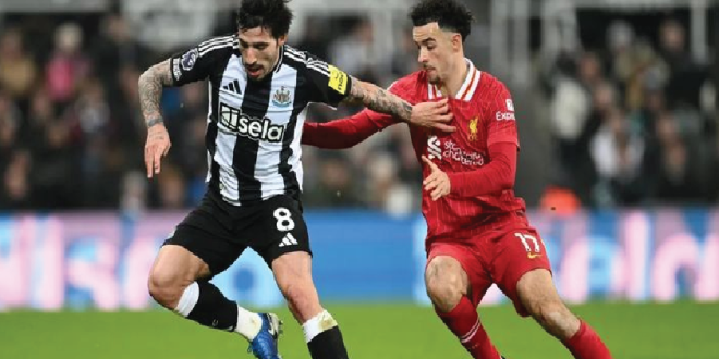 Hasil Liga Inggris: Newcastle United vs Liverpool, Hujan 6 Gol, The Reds Gagal Raih Kemenangan