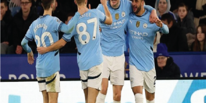 Leicester vs Man City: The Citizens Terpuruk Parah