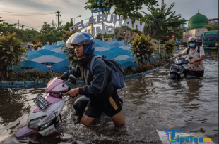 18 Titik di Jakarta Utara Masih Tergenang Banjir Pagi Ini, Ketinggian Air Mencapai 40 Cm