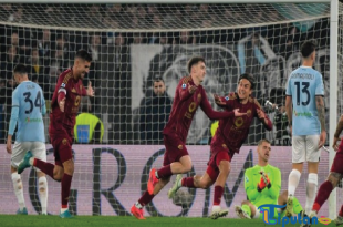 AS Roma Vs Lazio: Ketegangan di Menit-Menit Akhir, Giallorossi Menang 2-0 di Derby