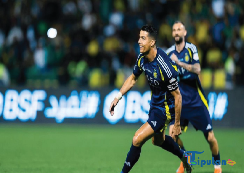 Al Khaleej Vs Al Nassr: Ronaldo Cetak 2 Gol, The Global One Menang 3-1