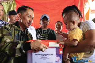 Bantuan untuk Korban Banjir di Kabupaten Gorontalo