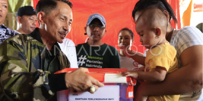 Bantuan untuk Korban Banjir di Kabupaten Gorontalo