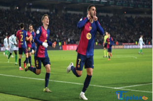 Barcelona vs Real Betis: Menang 5-1, Blaugrana Lolos ke Perempat Final Copa del Rey