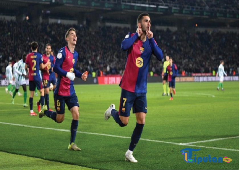 Barcelona vs Real Betis: Menang 5-1, Blaugrana Lolos ke Perempat Final Copa del Rey