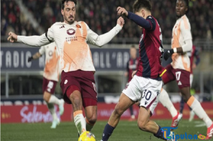 Bologna Vs Roma: Penalti Dovbyk di Menit Terakhir Amankan Kemenangan I Lupi