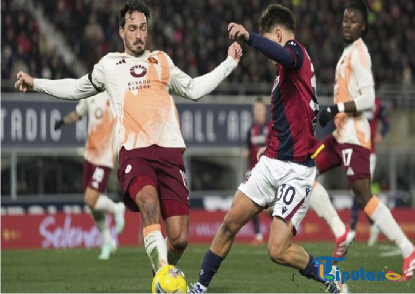 Bologna Vs Roma: Penalti Dovbyk di Menit Terakhir Amankan Kemenangan I Lupi