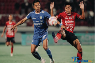 Hasil Liga 1: Persib Tetap Tak Terkalahkan di Putaran Pertama Setelah Bermain Imbang dengan 10 Pemain Bali United