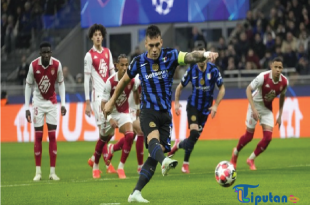 Inter vs Monaco: Menang 3-0, Nerazzurri Langsung ke 16 Besar