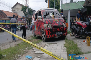 Kericuhan di Karangjati Blora, 1 Mobil dan 3 Motor Rusak