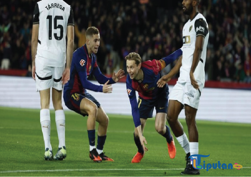 Klasemen Liga Spanyol Setelah 8 Gol Tercipta di Laga Barcelona vs Valencia