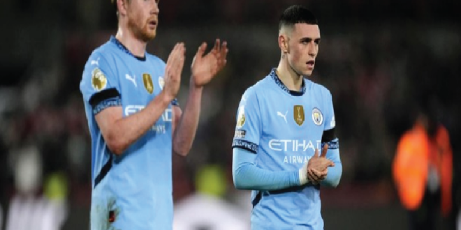 Man City Kelelahan, Keunggulan Dua Gol atas Brentford Sirna