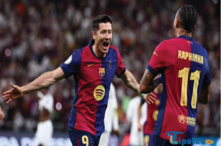 Real Madrid vs Barcelona: Menang 5-2, Los Cules Juara Piala Super Spanyol