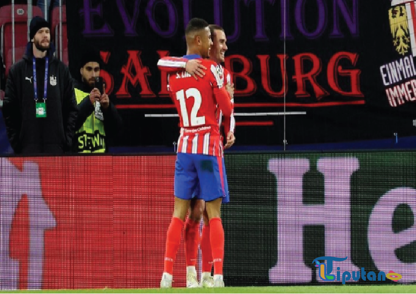 Salzburg vs Atletico Madrid: Menang 4-1, Griezmann dkk Lolos ke 16 Besar