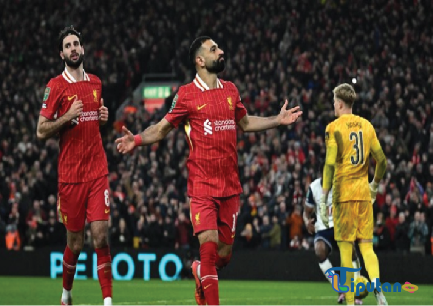 Liverpool vs Tottenham: Menang 4-0, The Reds Melaju ke Final Carabao Cup