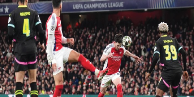 Arsenal vs PSV 2-2, The Gunners Lolos ke Perempatfinal Liga Champions