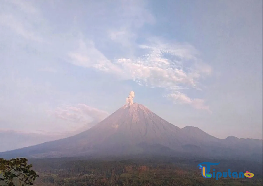 Gunung Semeru Erupsi Rabu Pagi, Letusan Capai 1.000 Meter