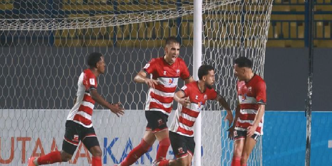 Hasil AFC Challenge League - Bangga! Madura United Lolos ke Semifinal Usai Hancurkan Wakil Taiwan dengan Skor Telak