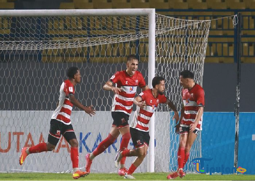 Hasil AFC Challenge League - Bangga! Madura United Lolos ke Semifinal Usai Hancurkan Wakil Taiwan dengan Skor Telak