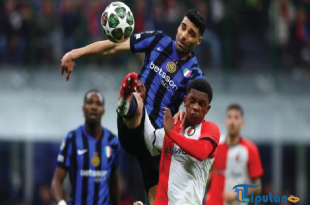 Inter vs Feyenoord Berakhir Imbang 1-1 di Babak Pertama