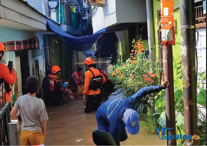 Pos Pantau Depok Siaga 1, Warga di Bantaran Ciliwung Diminta Waspada Banjir